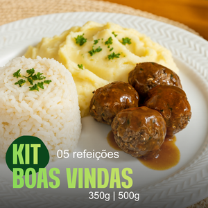 Kit Boas Vindas | 05 refeições