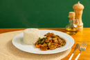 Frango Xadrez c/ Arroz Branco