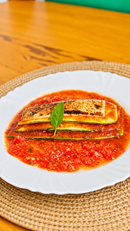 Lasanha de Abobrinha ao Molho Sugo
