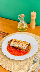 Lasanha de Berinjela ao Molho Bolonhesa