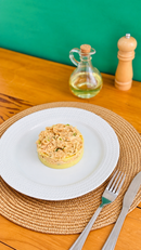 Escondidinho de Batata Recheado c/ Frango e Mussarela