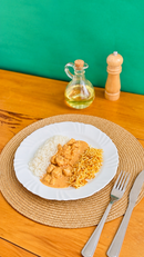 Strogonoff de Frango c/ Arroz Branco