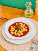 Nhoque de Batata c/ Almôndegas ao Molho Sugo