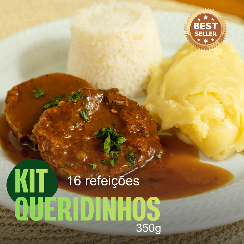 Kit Queridinhos | 16 refeições