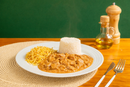 Strogonoff de Frango c/ Arroz Branco